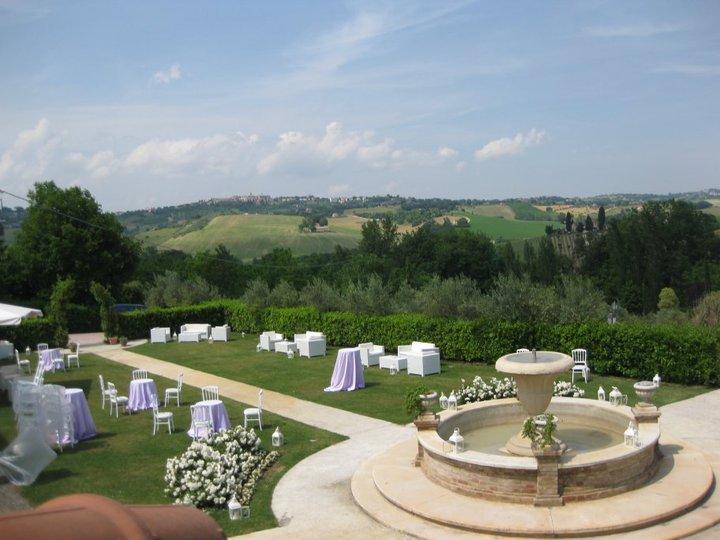 Hotel Villa Castellani Mogliano Bagian luar foto