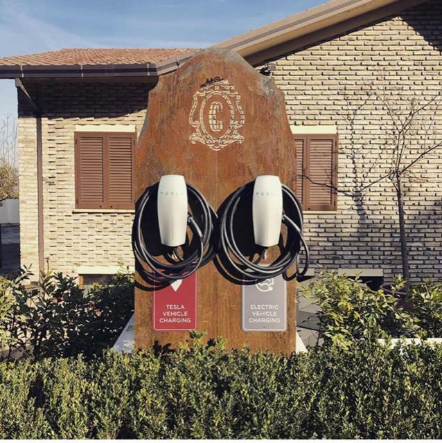Hotel Villa Castellani Mogliano Bagian luar foto